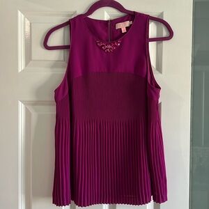 Ted baker jeweled collar blouse size 3